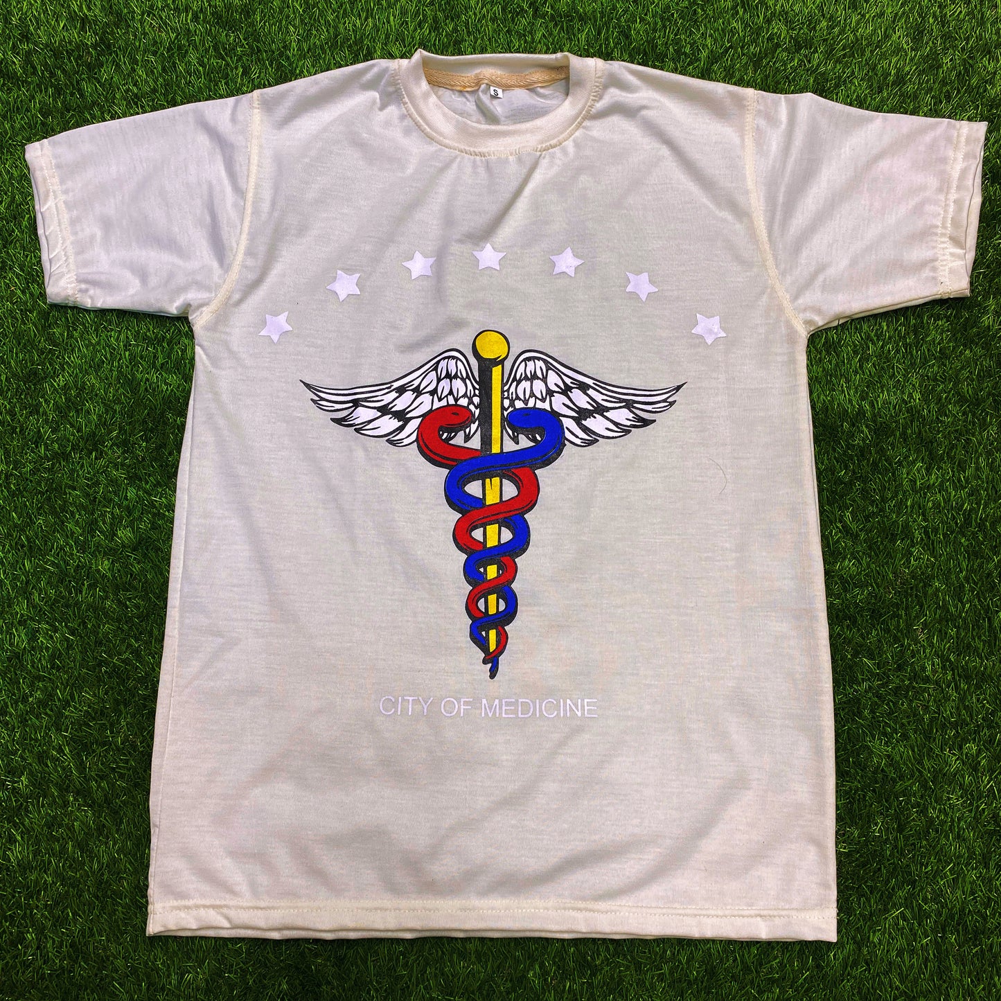 CITY OF MEDICINE Caduceus t-shirt